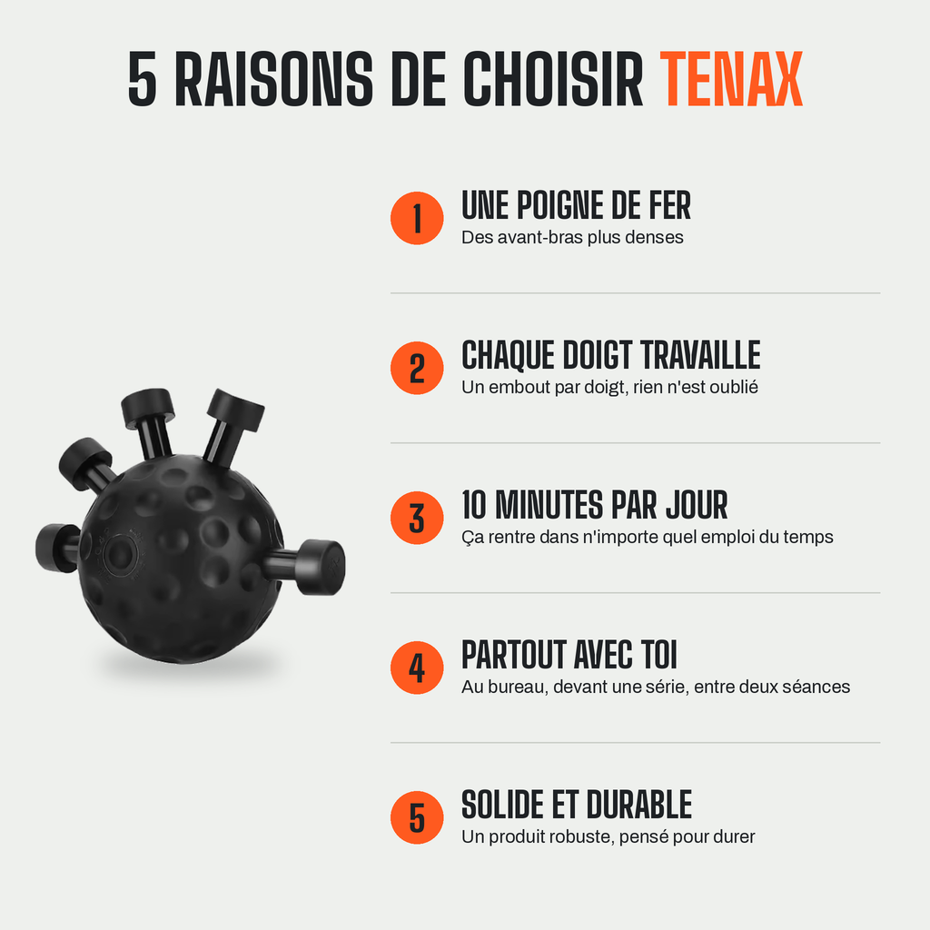 La balle de prise TENAX